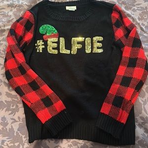 Christmas sweater size large.